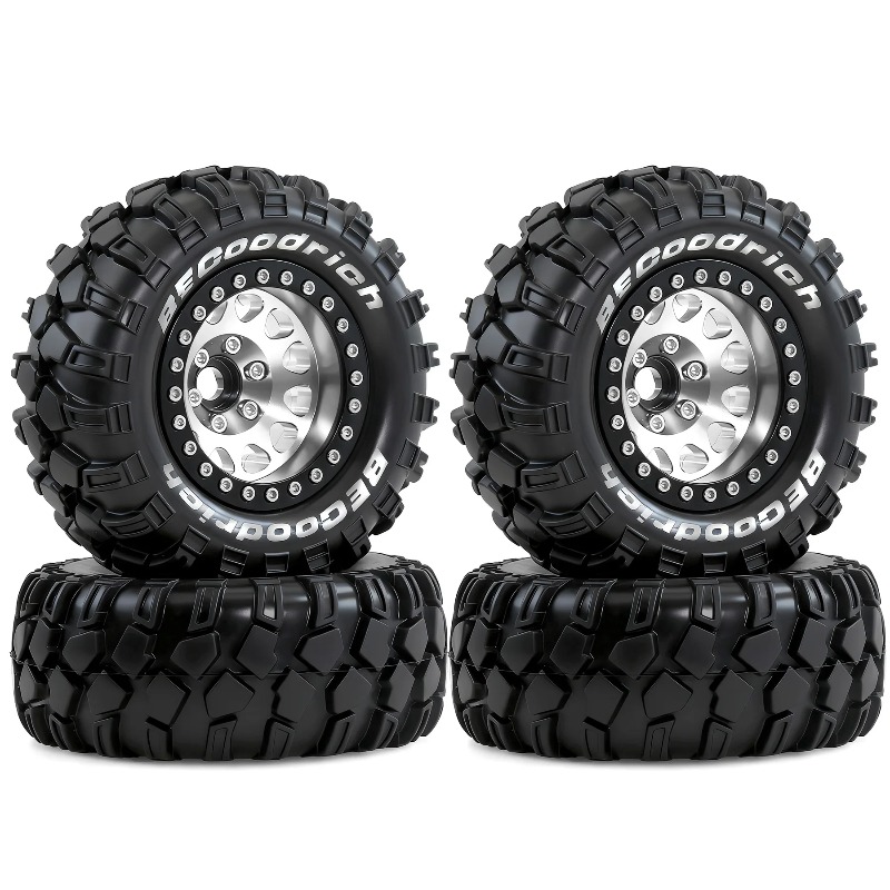 Wheel Rim Rc - 4PCS Rodas Beadlock de 1.9 Polegadas