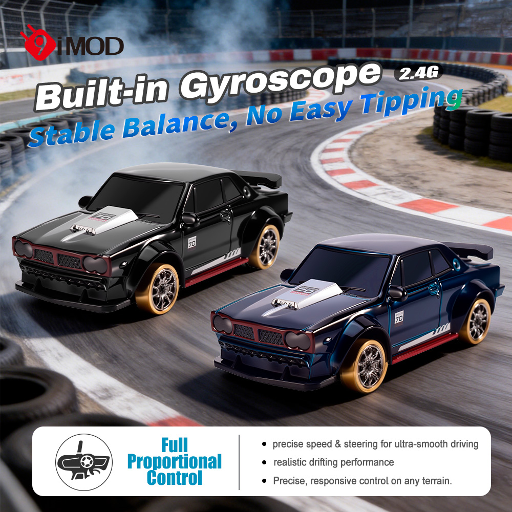 Rc Hobby France - Carro RC Drift 9IMOD 1/64 2.4G