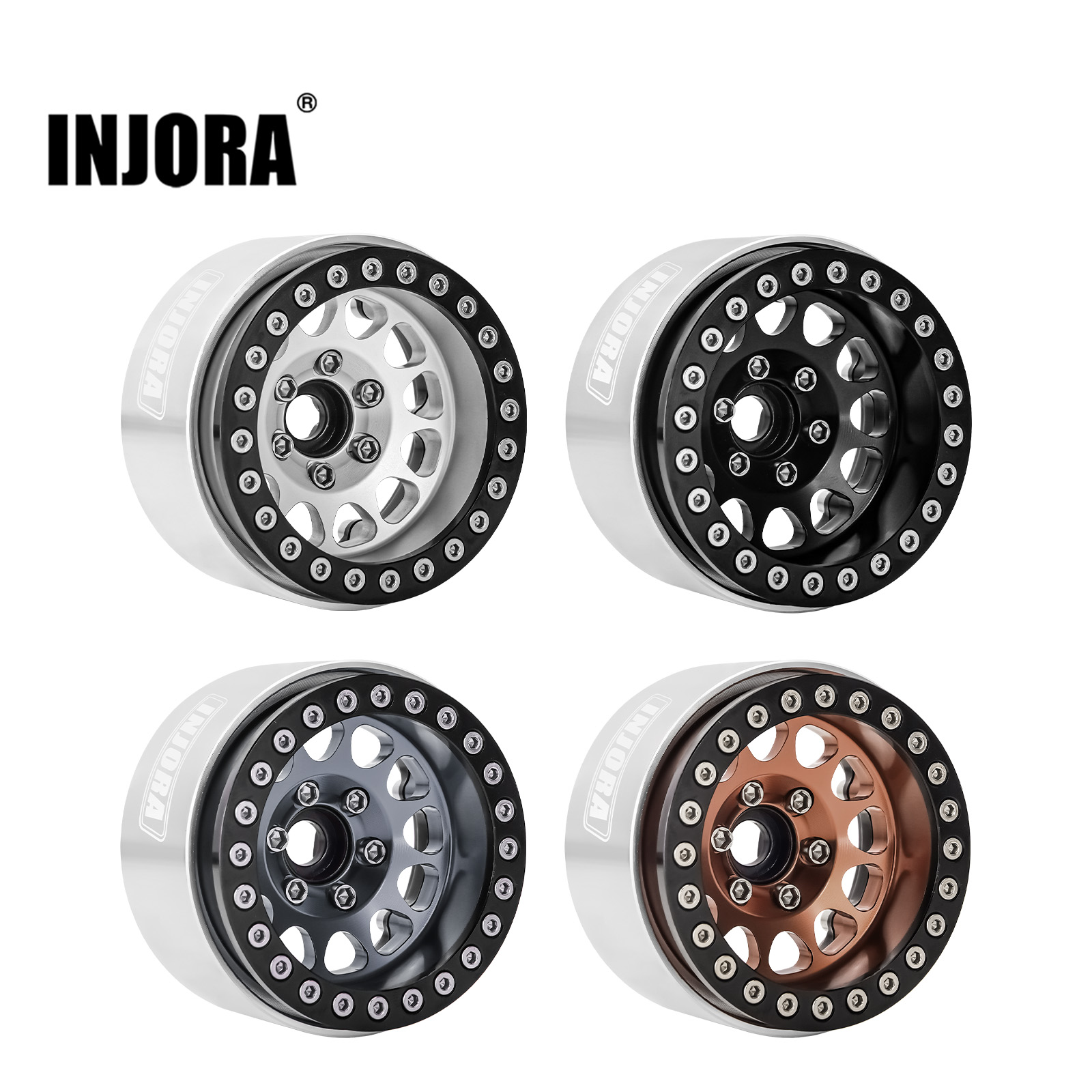 Rc Tire Foam Insert - Injora cnc alumínio 1.9 