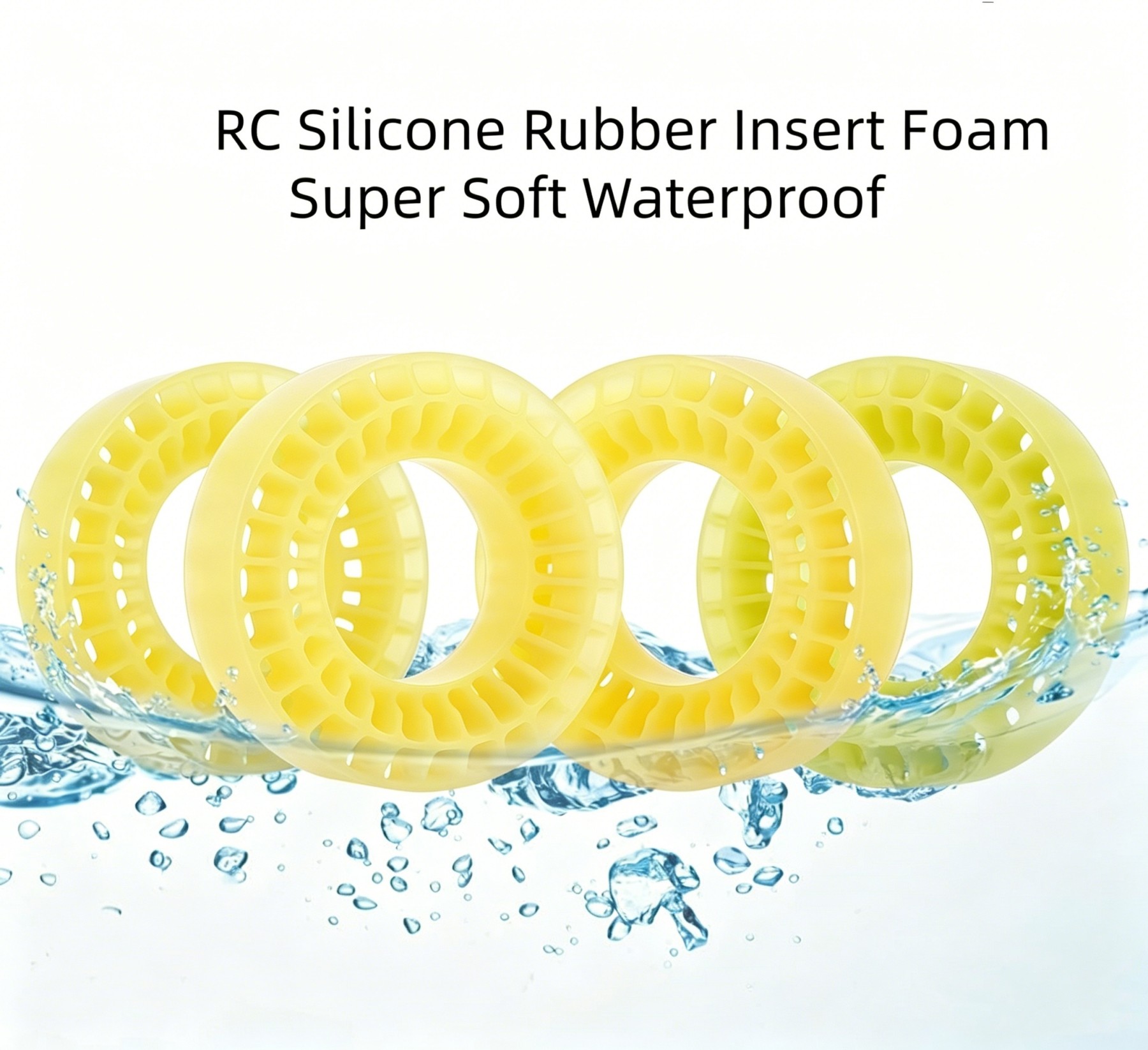 Inserto de Espuma de Silicone  - Rc Tire Foam Insert avaliação e preço