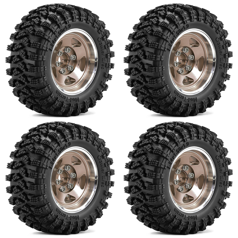 4 Pneus e Rodas Beadlock de Me - Wheel Rim Rc avaliação e preço