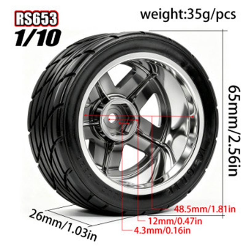 Pneus de corrida planos para c - Wheel Rim Rc avaliação e preço