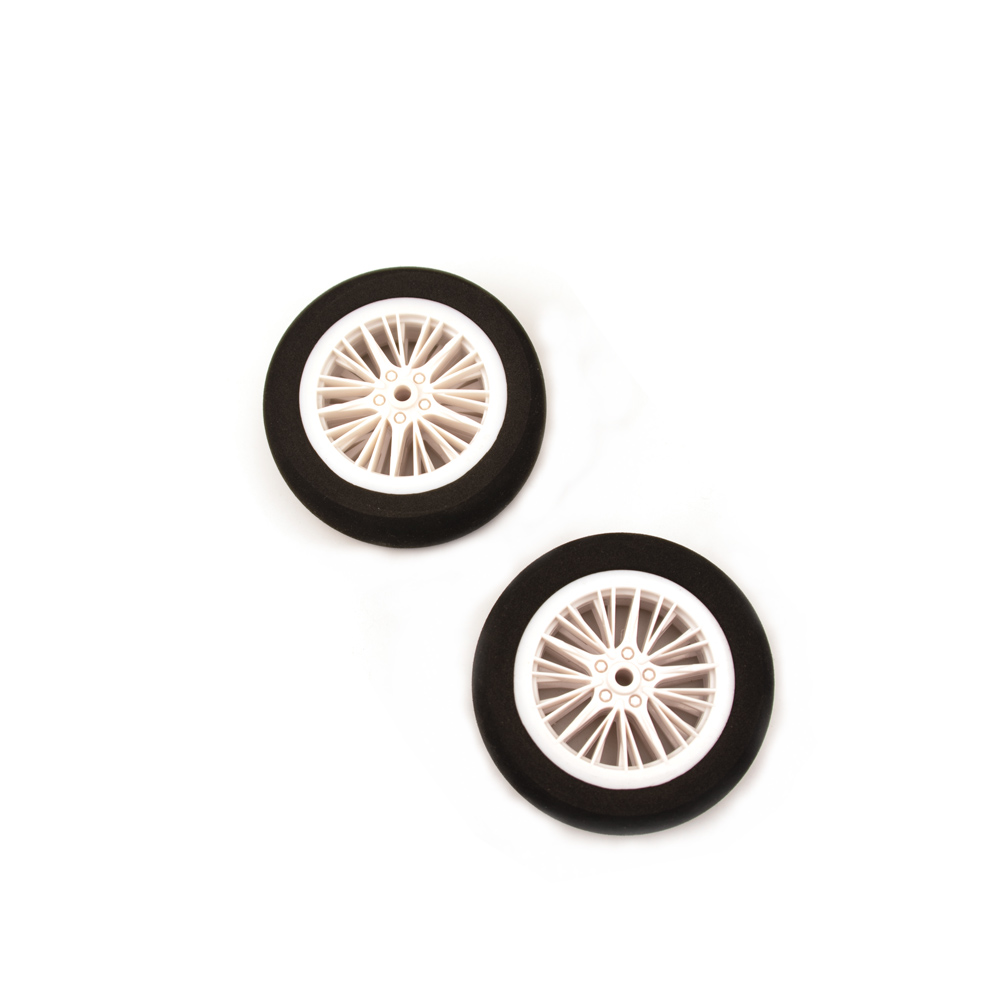 1 par de pneus de plástico de  - Rc Tire Foam Insert avaliação e preço