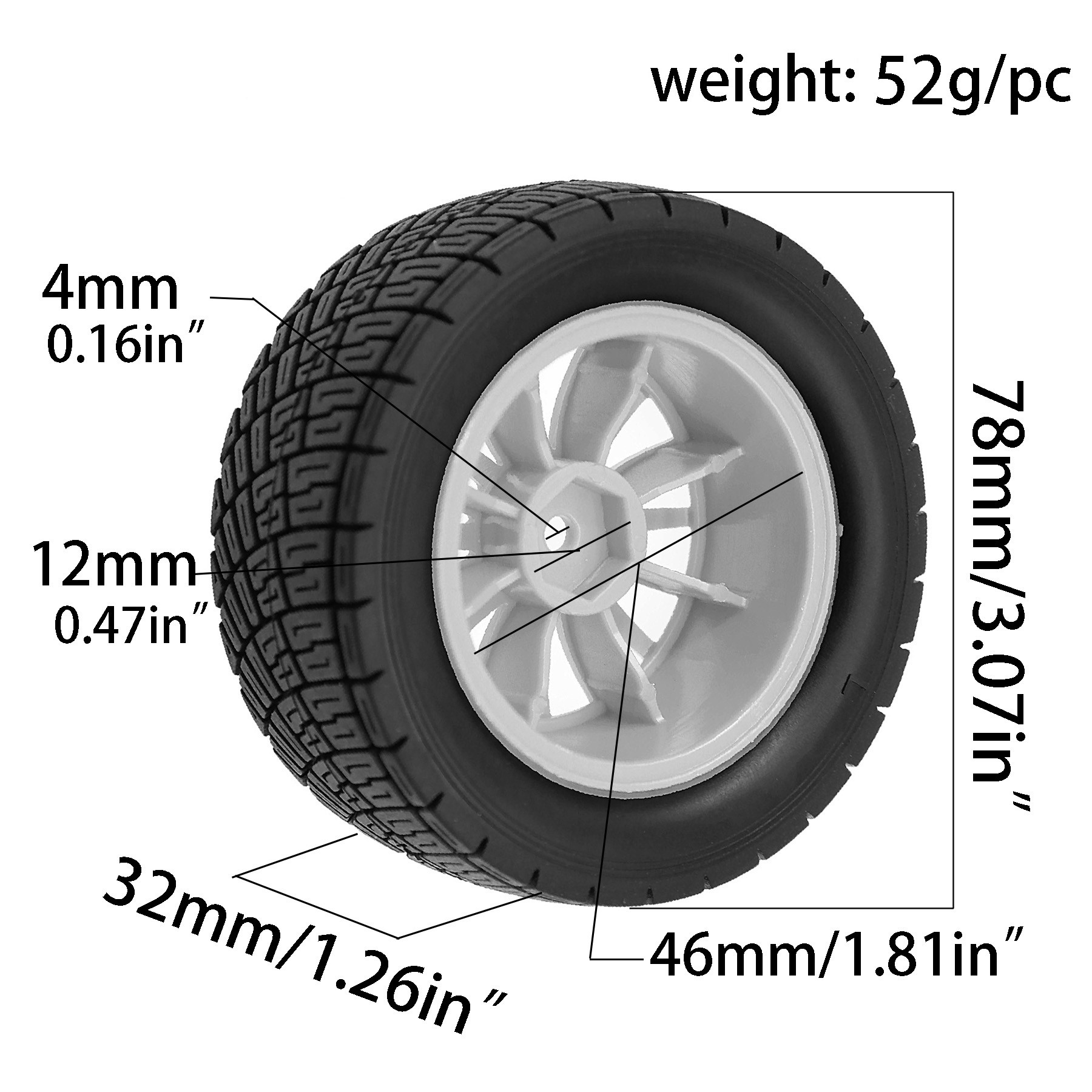 Pneus de Borracha e Aros de Ro - Wheel Rim Rc avaliação e preço
