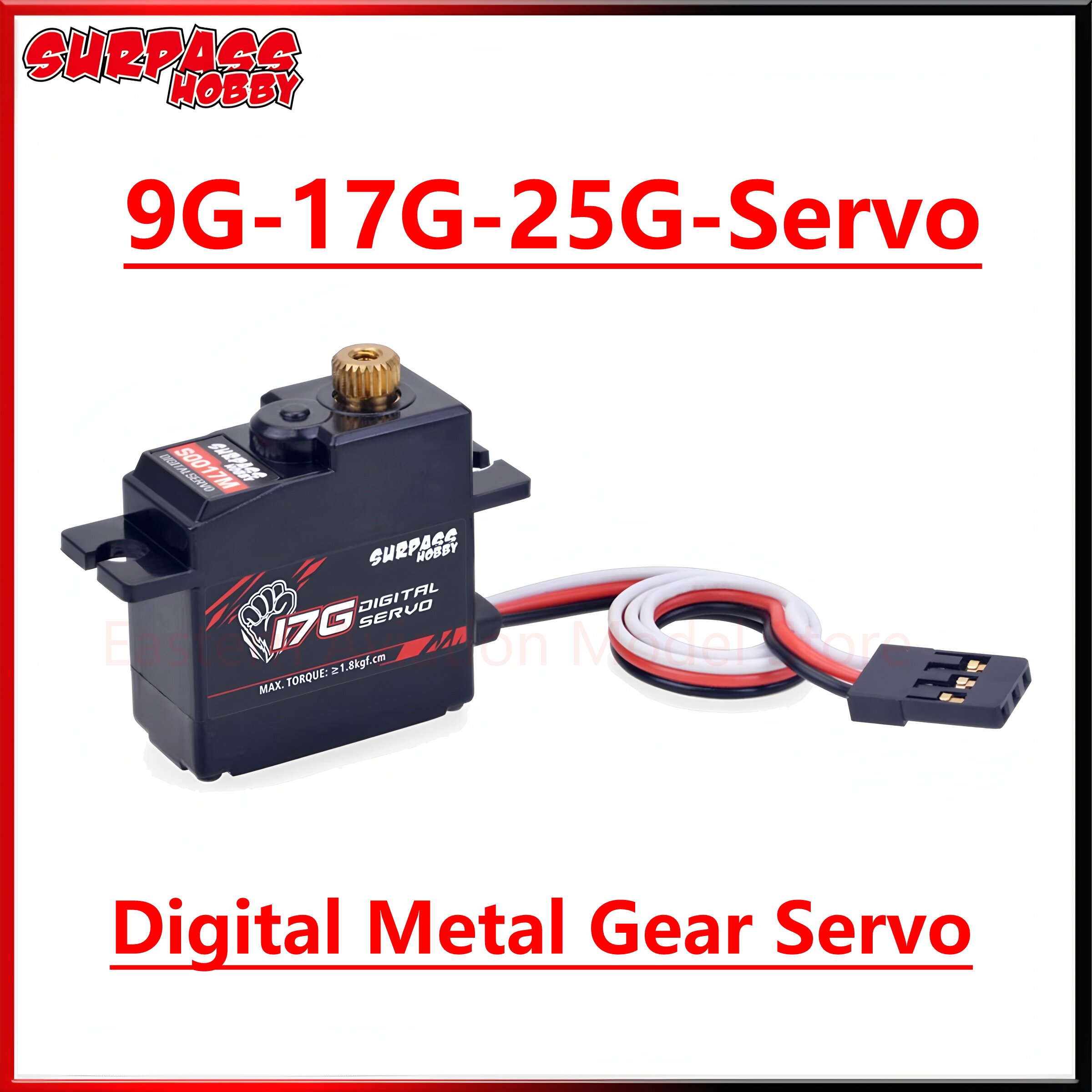 Surpass hobby s009m 9g s0017m  - Rc And Hobby avaliação e preço